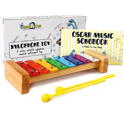 Wooden Xylophone for Kids and Toddlers