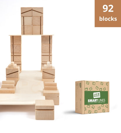 Construction Blocks SMART LINES 92 pcs