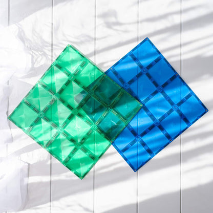 Rainbow Blue & Green Base Plate 2 pc