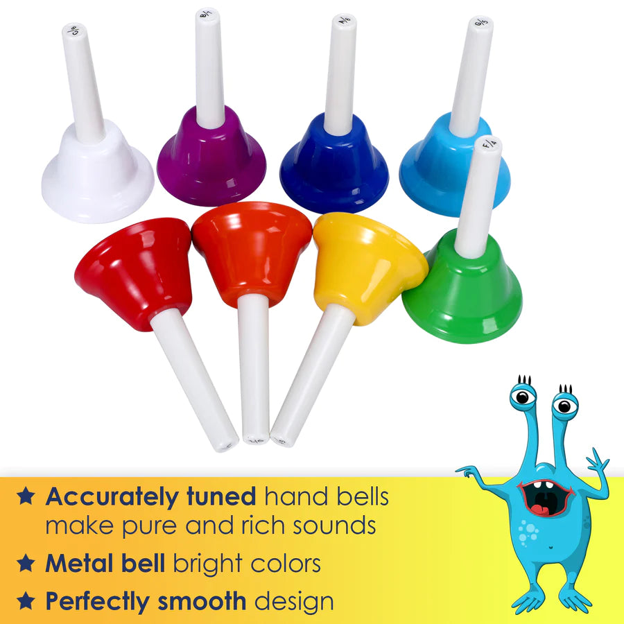 Colorful Handbells Set