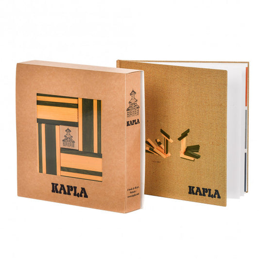 KAPLA Book and Colours (Green & Yellow)